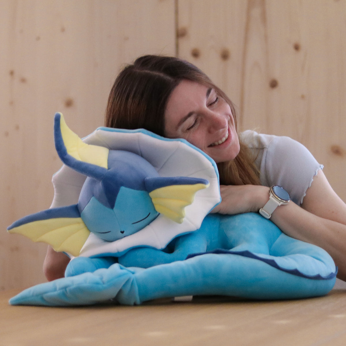 Imagen del producto Pokémon - Figura de Peluche Vaporeon Durmiendo