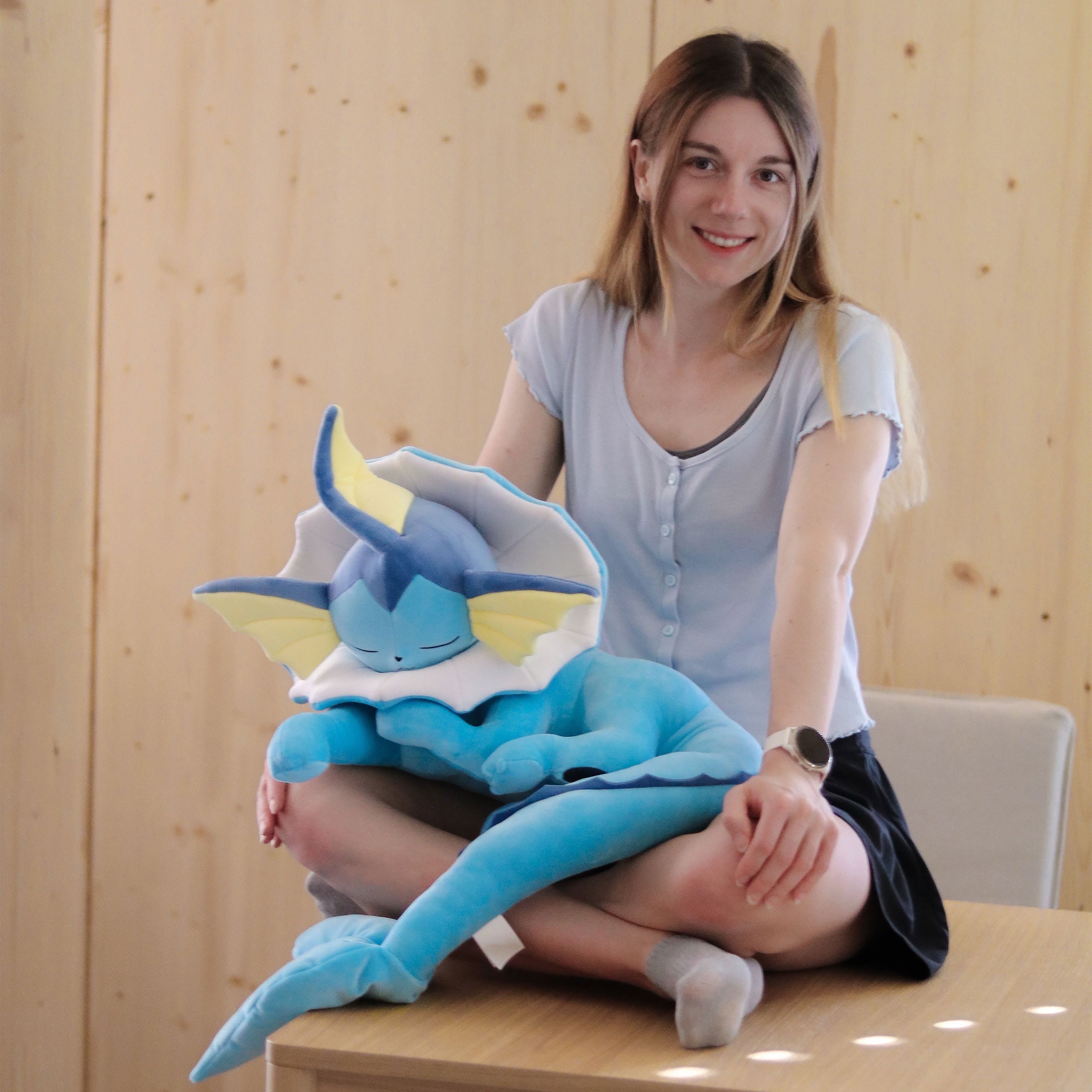 Imagen del producto Pokémon - Figura de Peluche Vaporeon Durmiendo