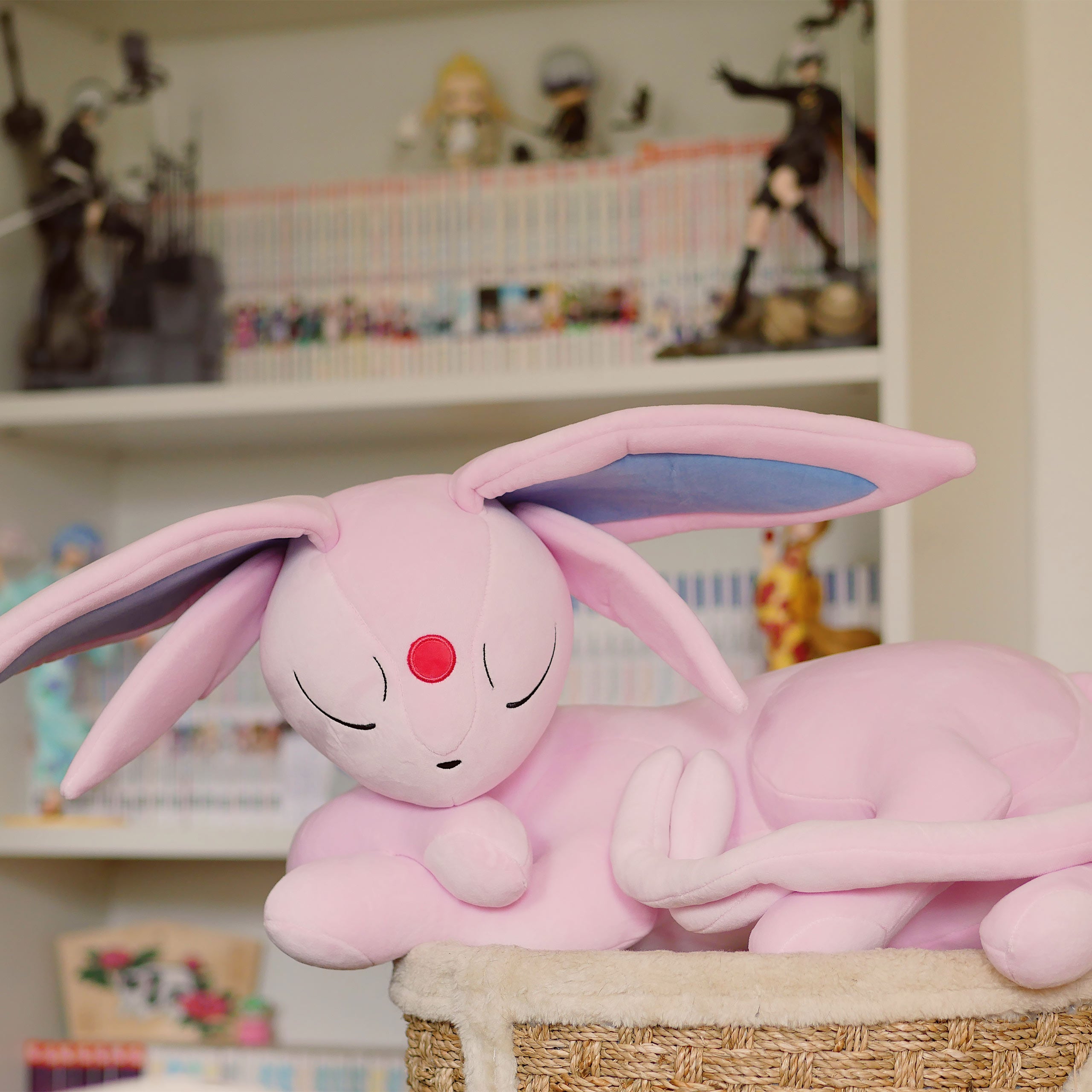 Imagen del producto Pokémon - Figura de Peluche de Espeon Durmiendo