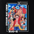 Imagen del producto One Piece - Camiseta banda de Piratas Sombrero de Paja negra
