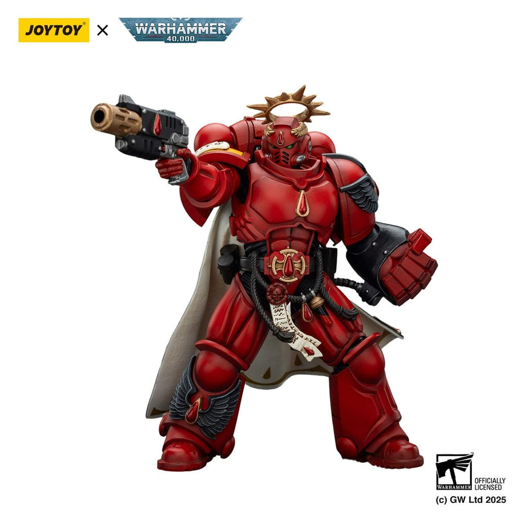Imagen del producto Warhammer 40k: Combat Patrol Blood Angels - Capitán con pistola Inferno y Power Fist Figura de acción 20 cm