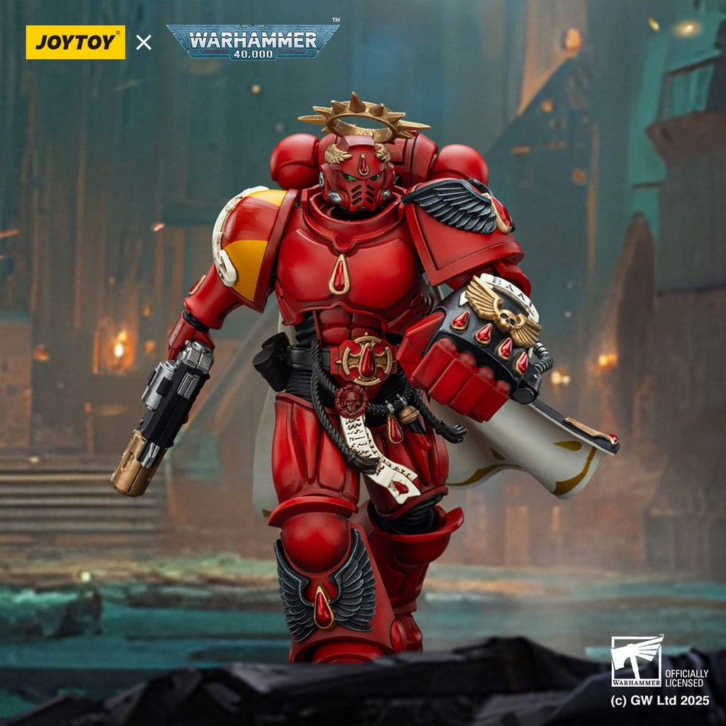 Imagen del producto Warhammer 40k: Combat Patrol Blood Angels - Capitán con pistola Inferno y Power Fist Figura de acción 20 cm