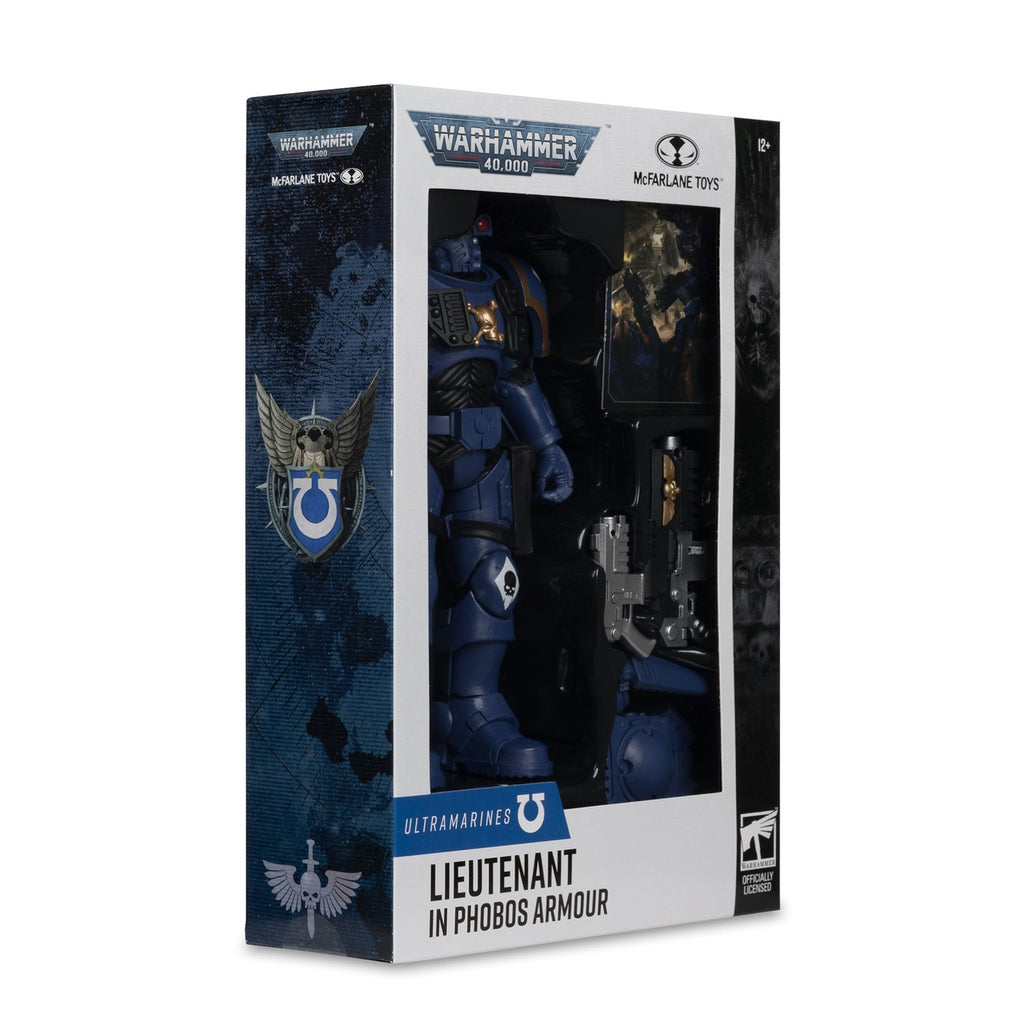 Imagen del producto Warhammer 40k - Teniente con armadura Phobos (Ultramarines) Figura de acción 18cm