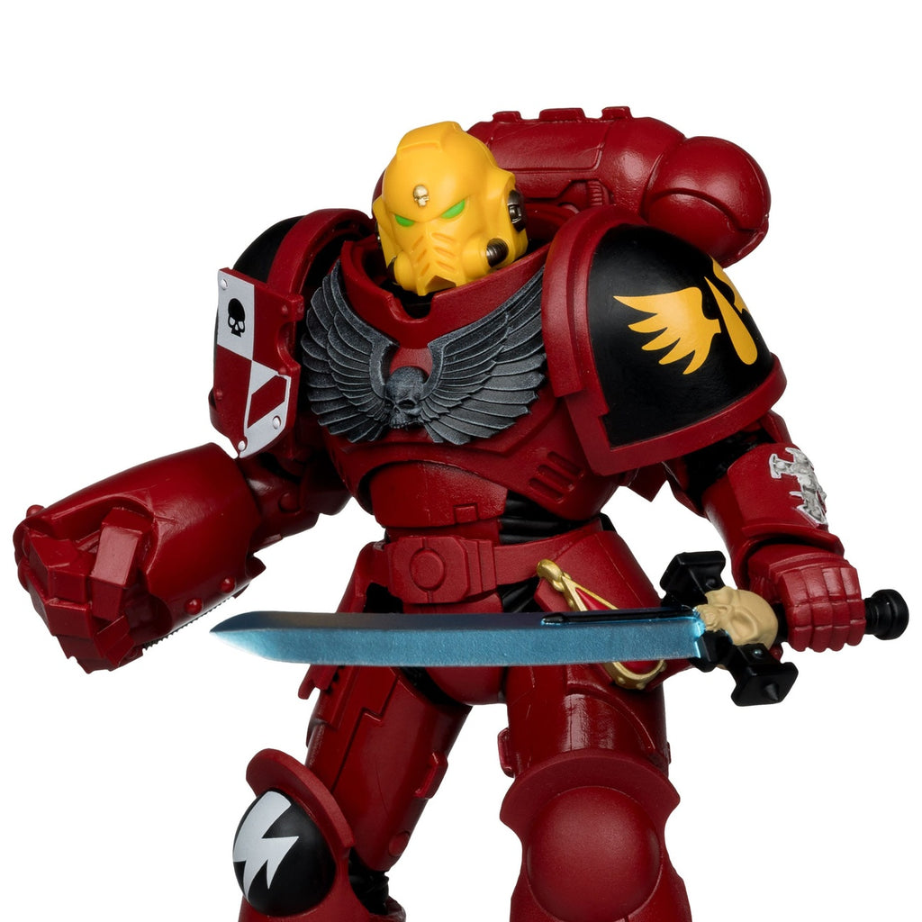Imagen del producto Warhammer 40k - Sargento de Asalto Intercessor (Blood Angel) Figura de acción 18 cm
