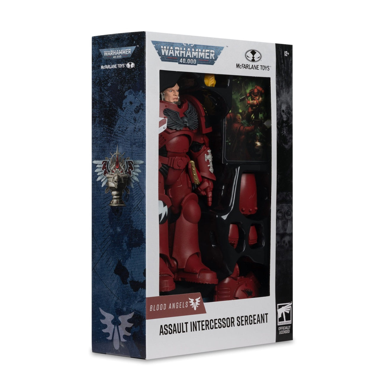 Imagen del producto Warhammer 40k - Sargento de Asalto Intercessor (Blood Angel) Figura de acción 18 cm