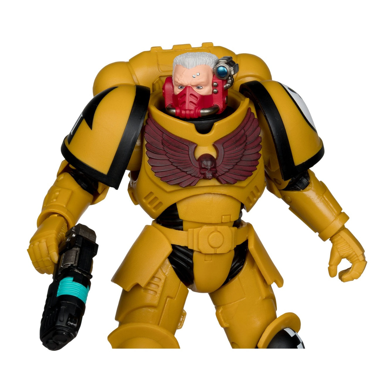 Imagen del producto Warhammer 40k - Intercessor Sergeant (Imperial Fist) (Gold Label) figura de acción 18 cm