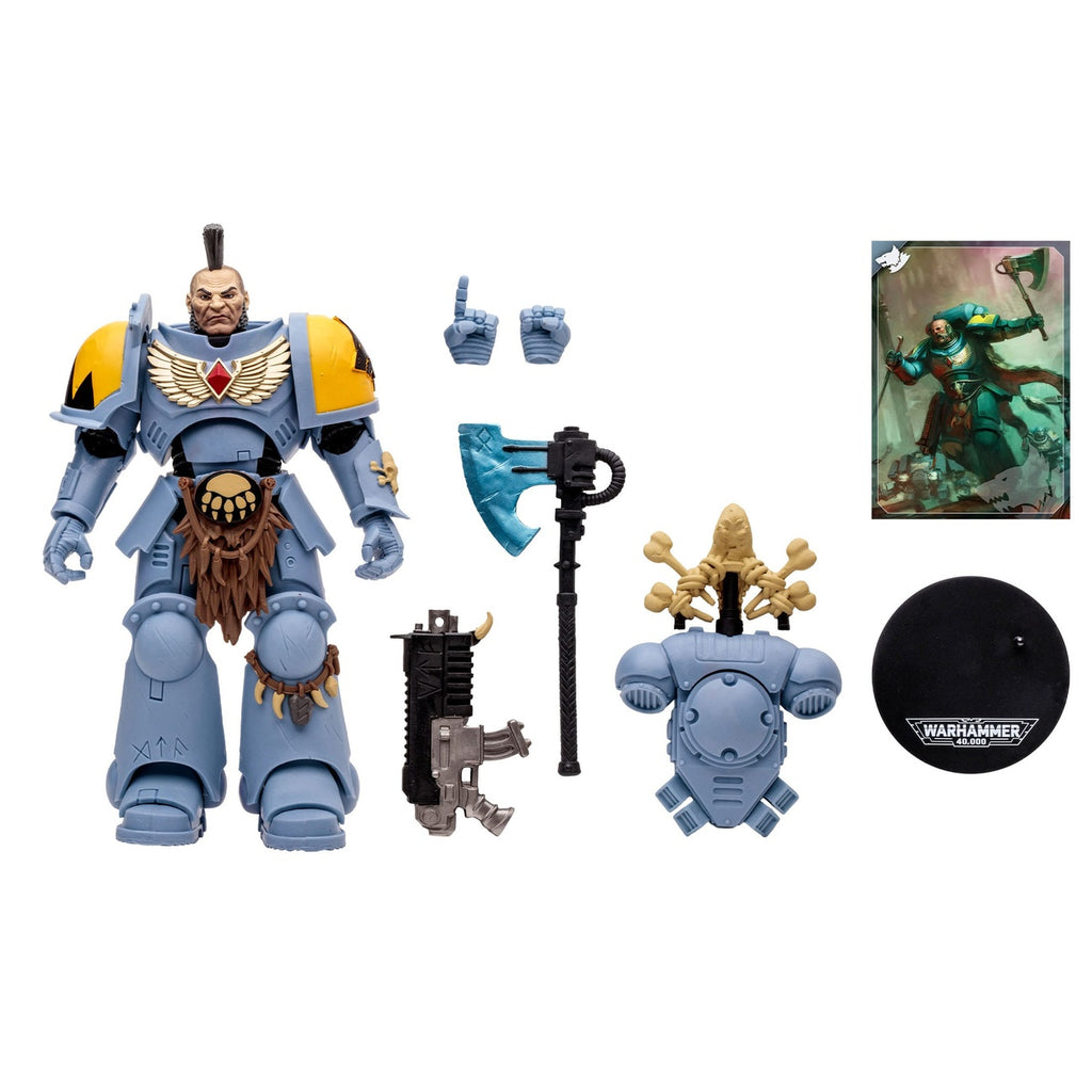 Imagen del producto Warhammer 40k - Space Wolves Wolf Guard figura de acción 18 cm