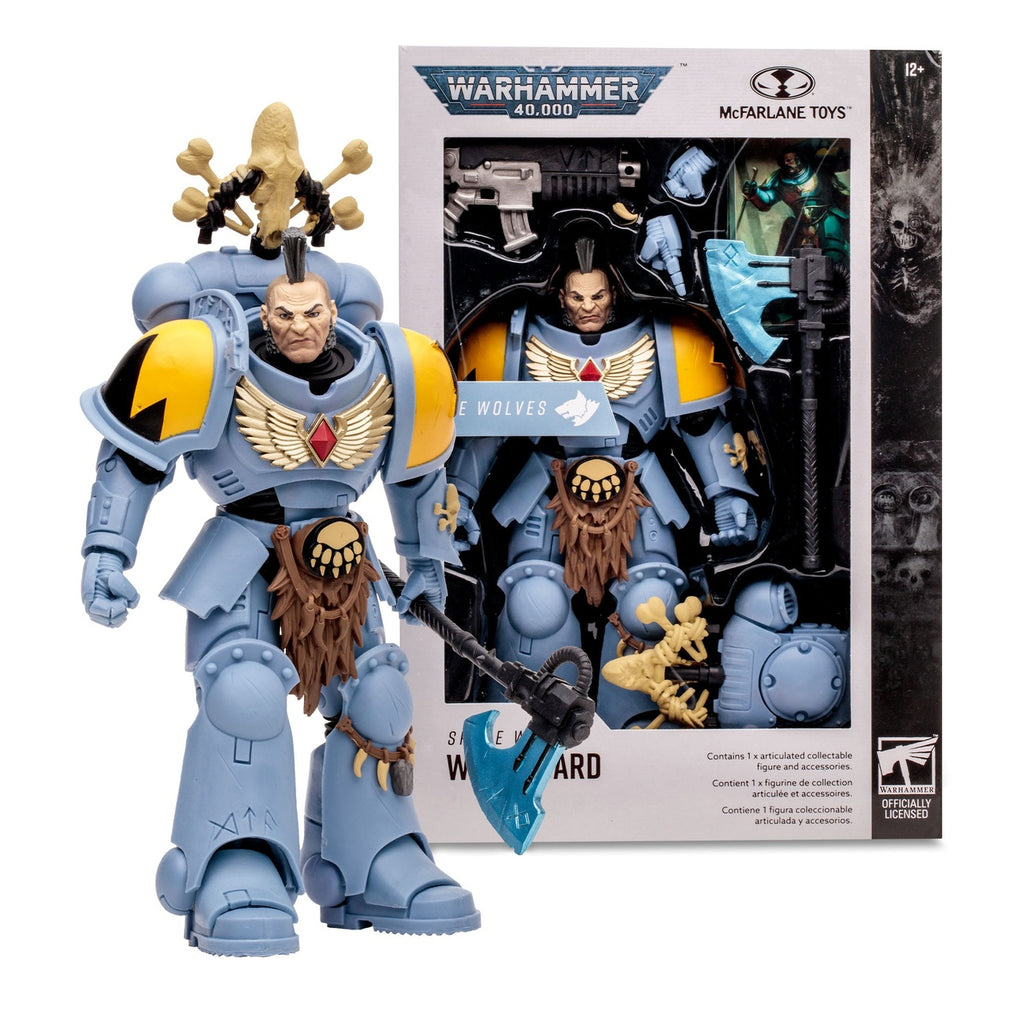 Imagen del producto Warhammer 40k - Space Wolves Wolf Guard figura de acción 18 cm