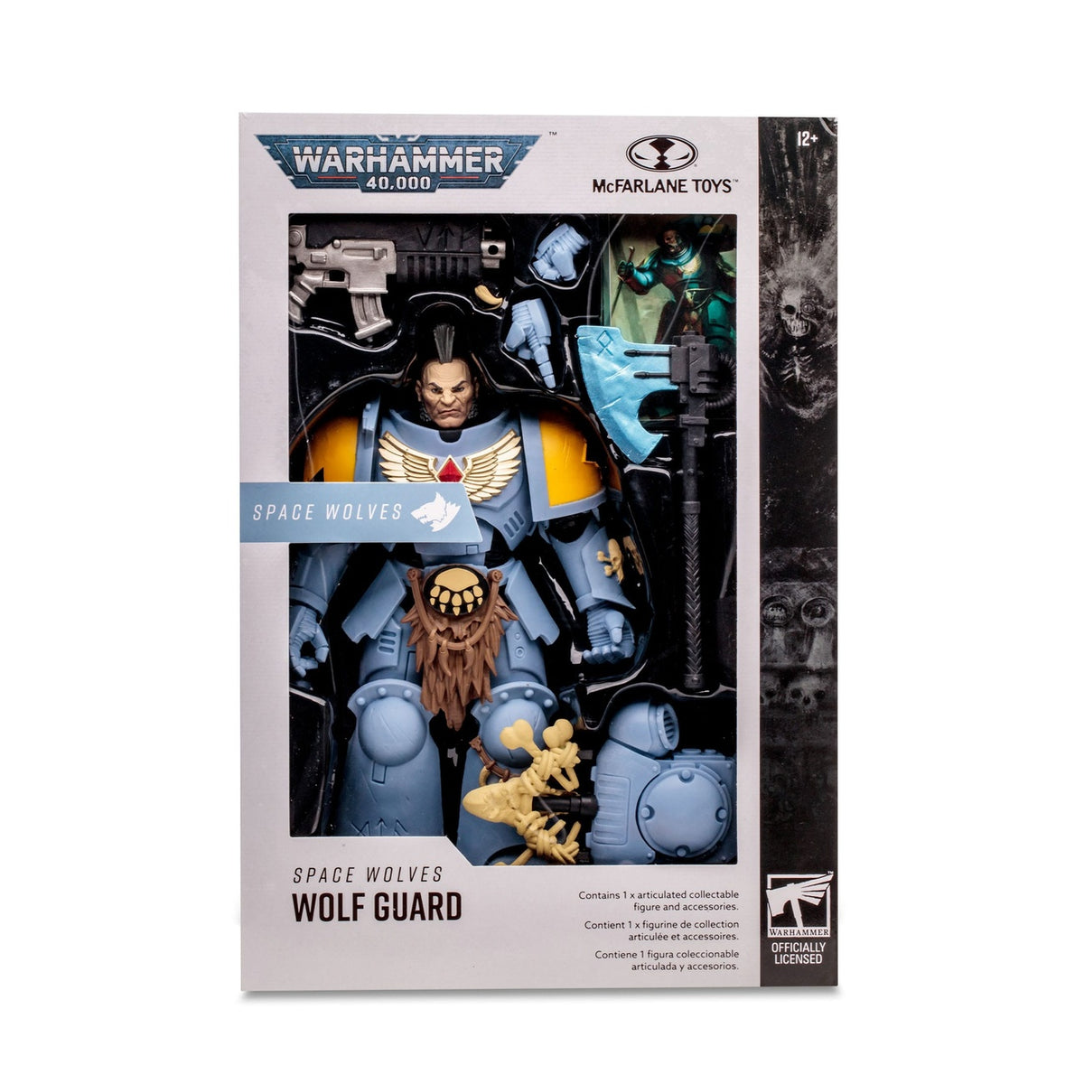 Imagen del producto Warhammer 40k - Space Wolves Wolf Guard figura de acción 18 cm