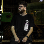 Imagen del producto One Piece - Camiseta oversize Don Quixote Doflamingo negra