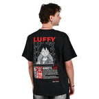Imagen del producto One Piece - Camiseta oversize Monkey D. Luffy negra