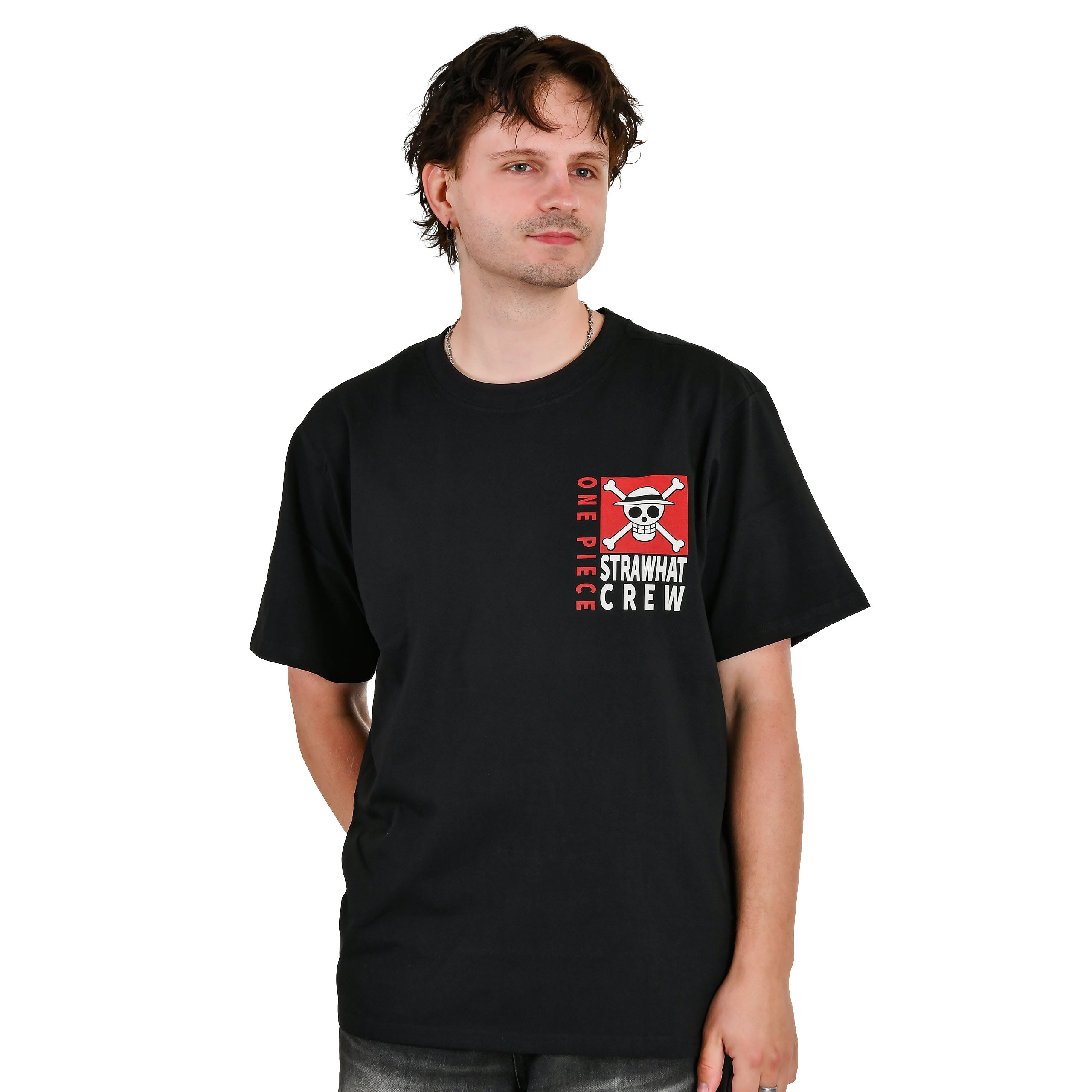 Imagen del producto One Piece - Camiseta oversize Monkey D. Luffy negra