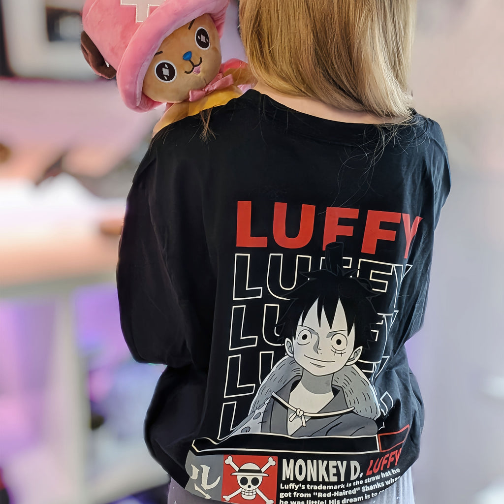 Product image One Piece - Monkey D. Luffy Oversize T-Shirt black