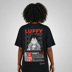 Imagen del producto One Piece - Camiseta oversize Monkey D. Luffy negra
