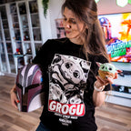 Imagen del producto Camiseta Grogu Protect Attack Snack - Star Wars The Mandalorian