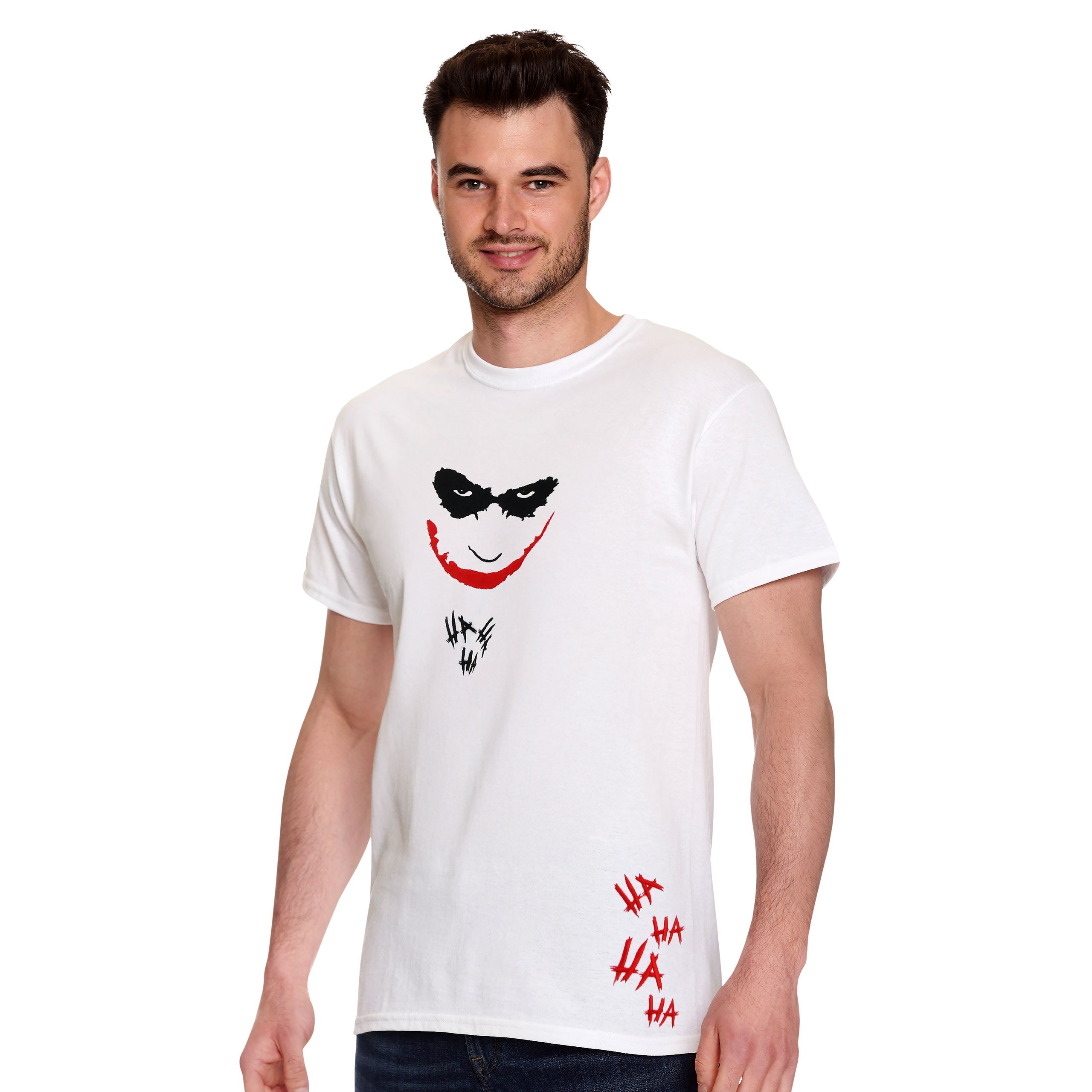 Imagen del producto Joker - Hahaha Camiseta oversize premium blanca