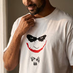 Imagen del producto Joker - Hahaha Camiseta oversize premium blanca