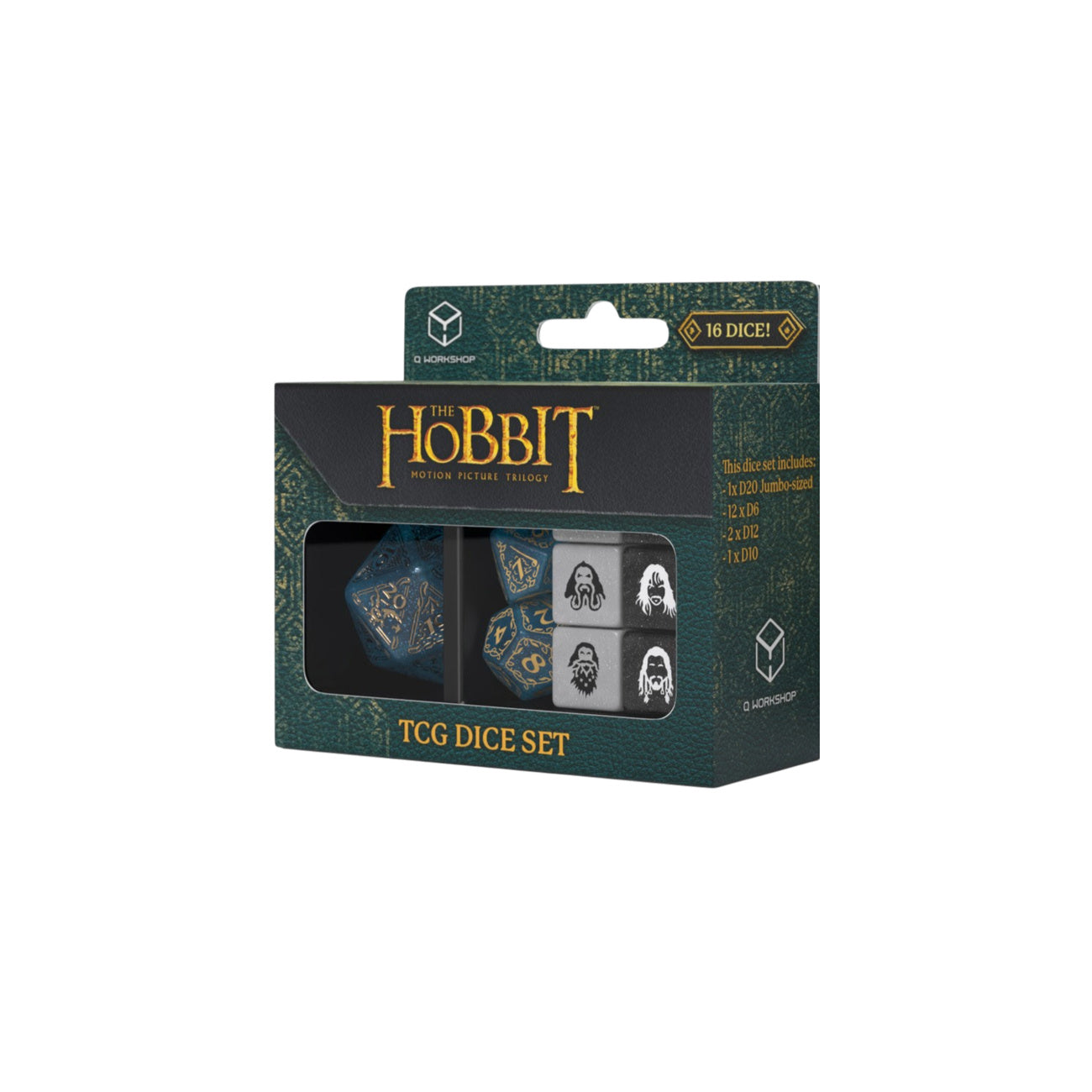 Product image The Hobbit - Aether Vale TCG Dice Set 16 pcs