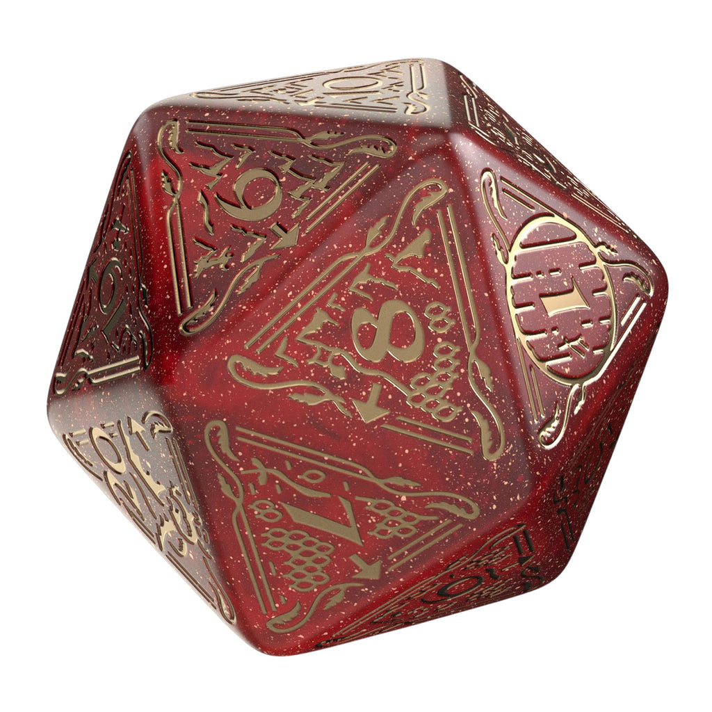 Imagen del producto El Hobbit - Dado jumbo D20 Ember TCG