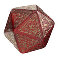 Imagen del producto El Hobbit - Dado jumbo D20 Ember TCG