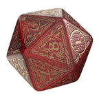 Imagen del producto El Hobbit - Dado jumbo D20 Ember TCG