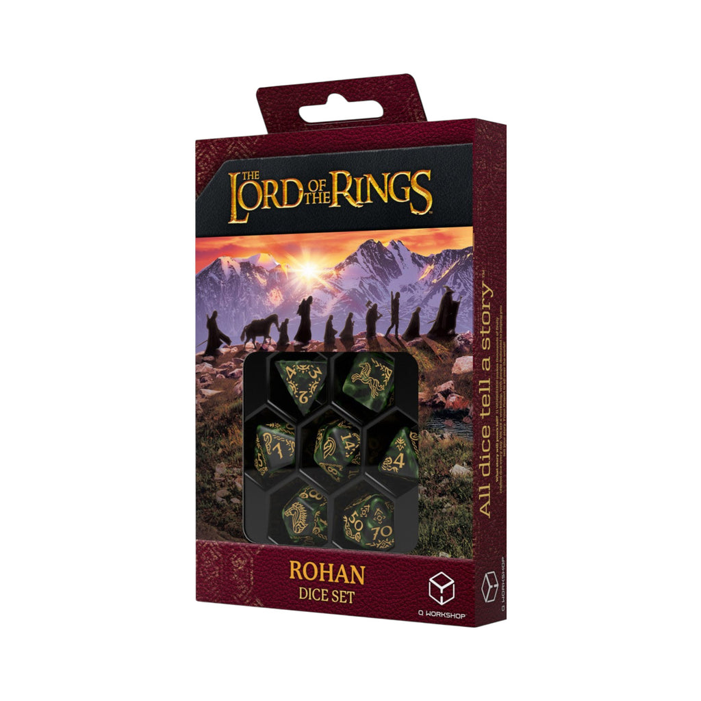 Product image The Lord of the Rings - Rohan RPG Dice Set (7 pieces)
