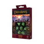 Imagen del producto El Señor de los Anillos - Set de dados RPG La Comarca 7 pzs