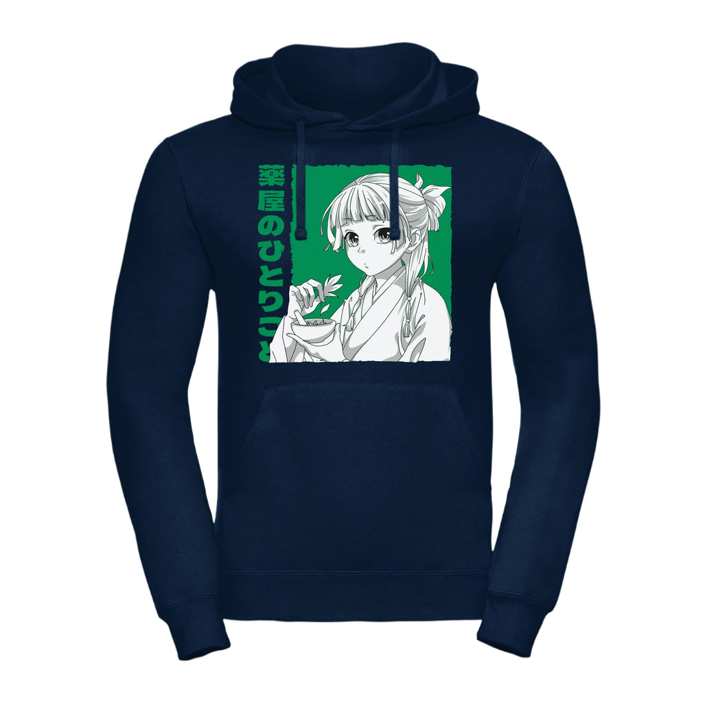 Imagen del producto Sudadera con capucha Maomao azul para fans de The Apothecary Diaries