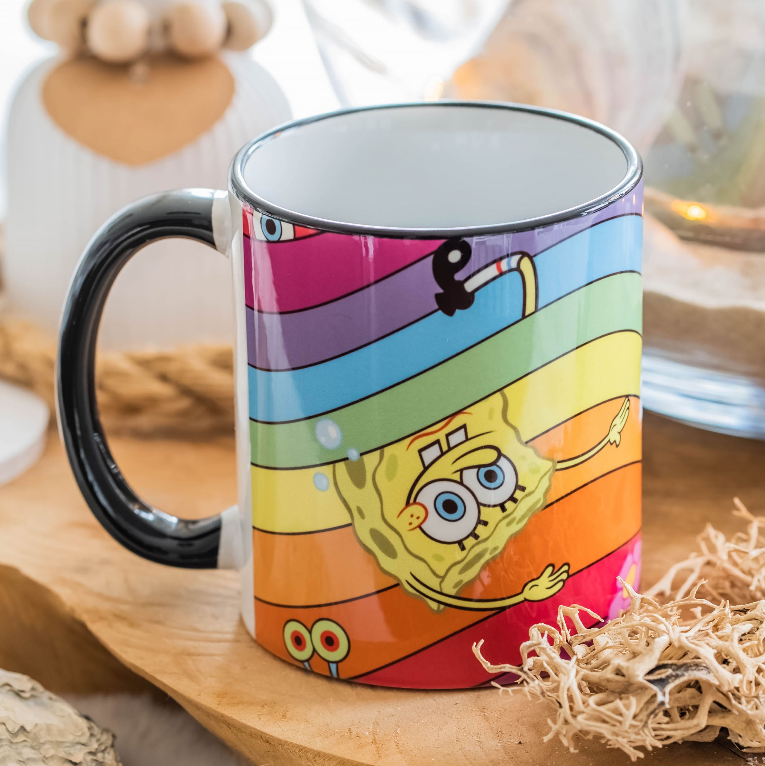 Imagen del producto Bob Esponja - Taza Rainbow