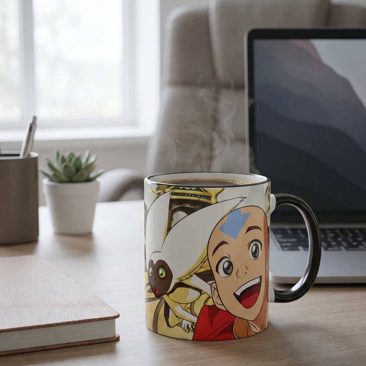 Imagen del producto Avatar La leyenda de Aang - Taza Aang & Momo