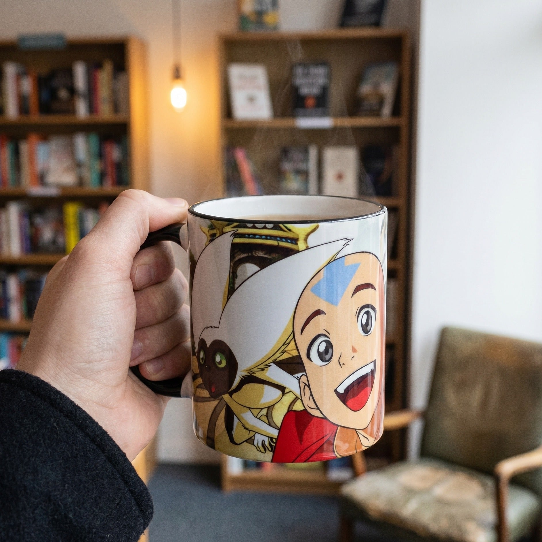 Imagen del producto Avatar La leyenda de Aang - Taza Aang & Momo
