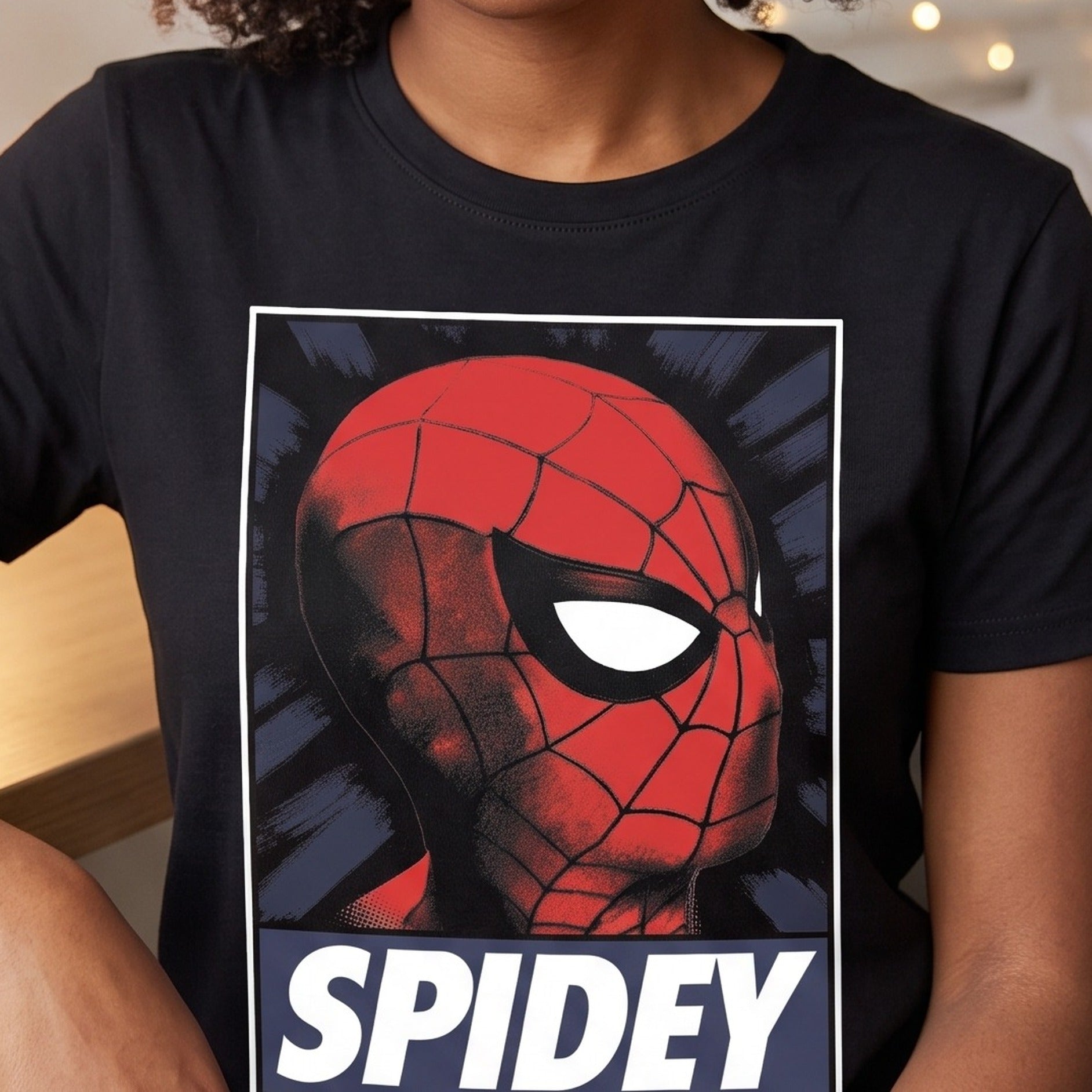 Imagen del producto Spider-Man - Camiseta Spidey Great Power negra