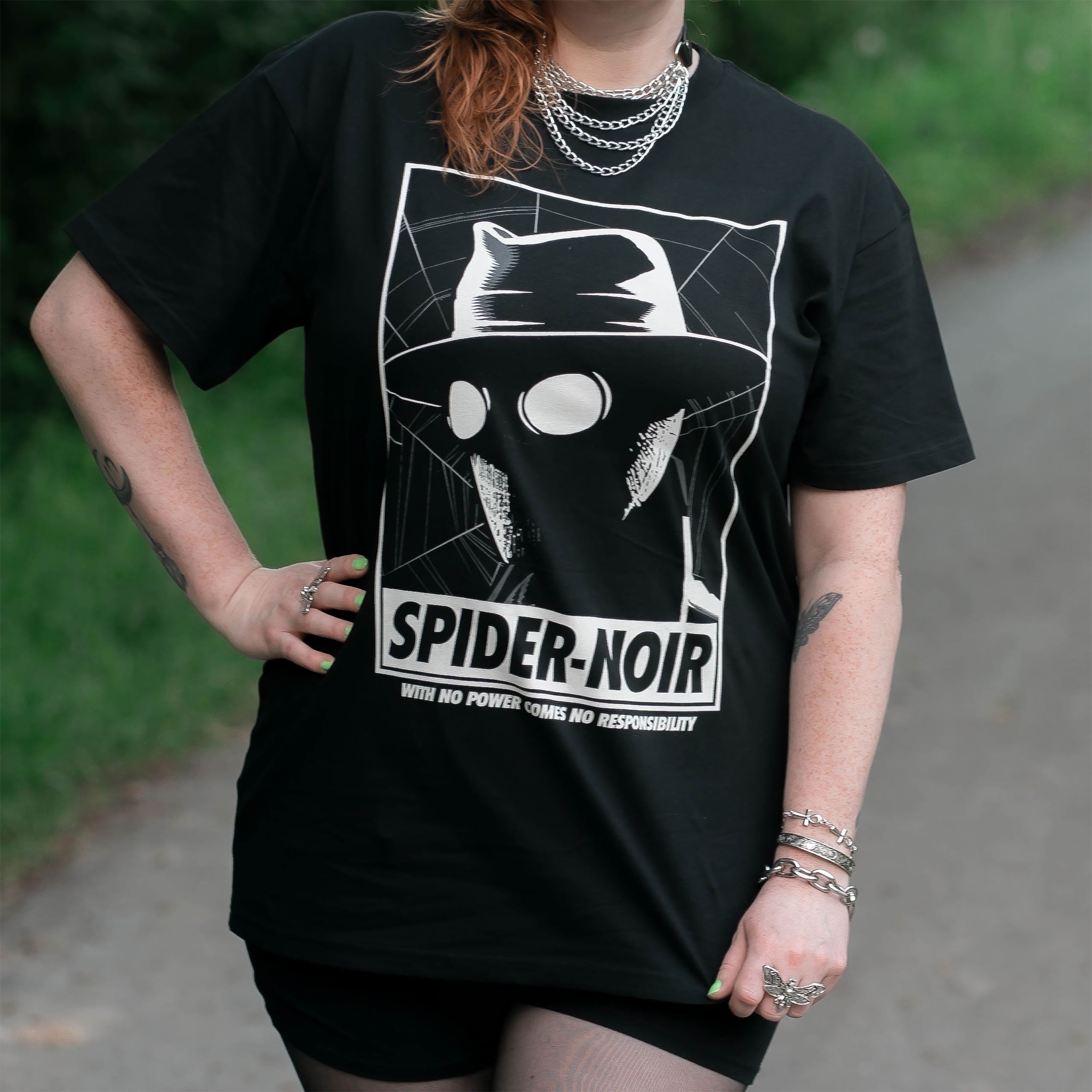 Imagen del producto Spider-Man - Camiseta Spider-Noir negra