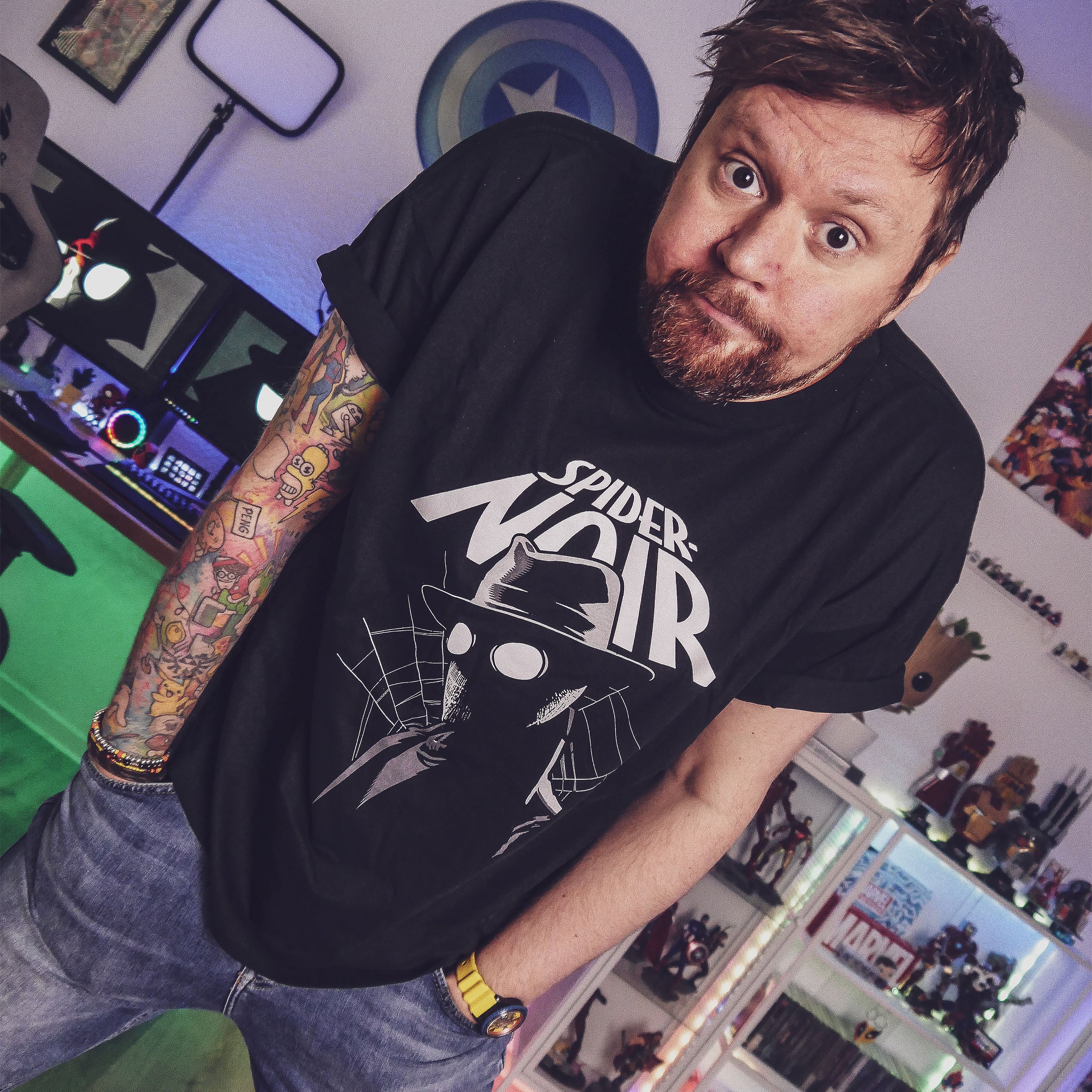 Imagen del producto Spider-Man - Camiseta Spider-Noir