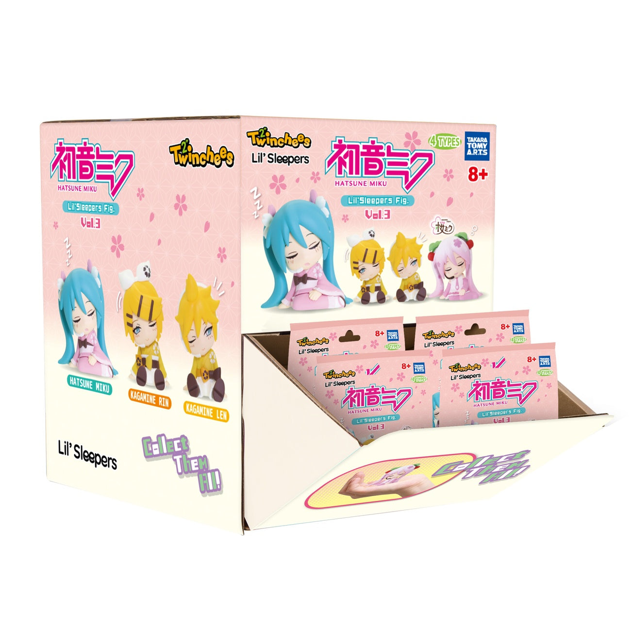 Imagen del producto Hatsune Miku - Lil' Sleepers Wave 3 Mystery Twinchees Expositor de figuras E1096323