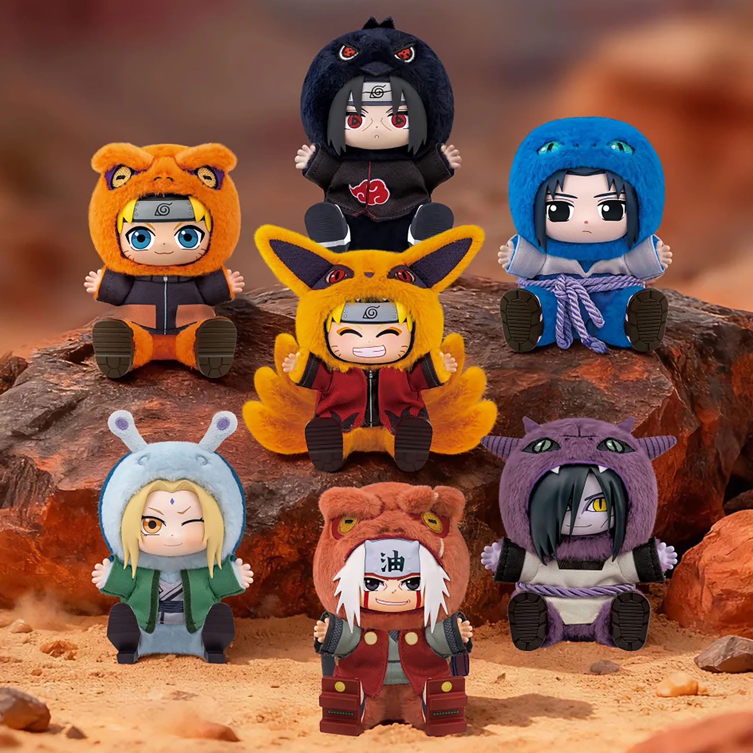 Imagen del producto Naruto - Cute Beasts figura de peluche sorpresa