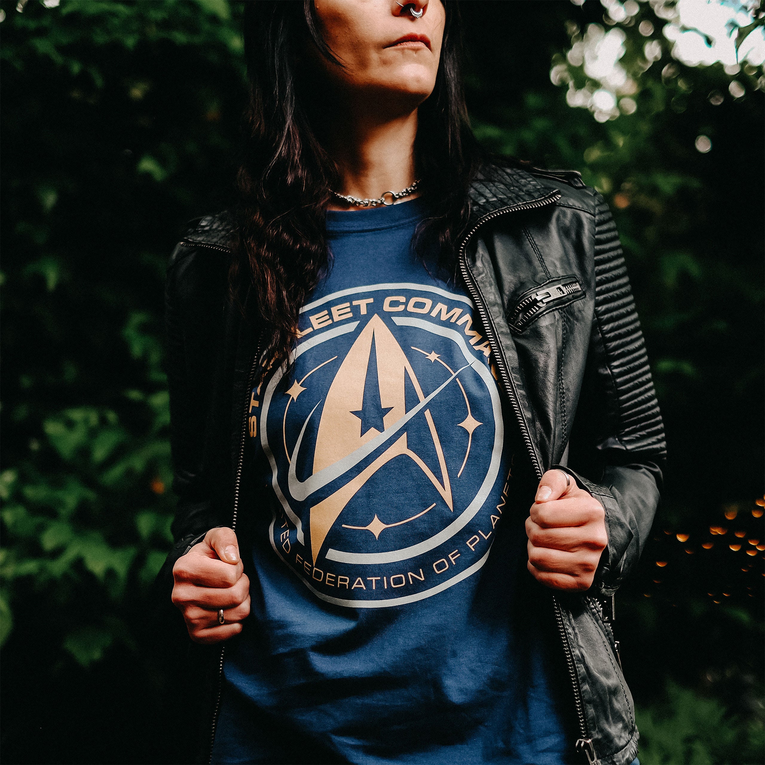 Imagen del producto Star Trek - Camiseta Starfleet Command azul