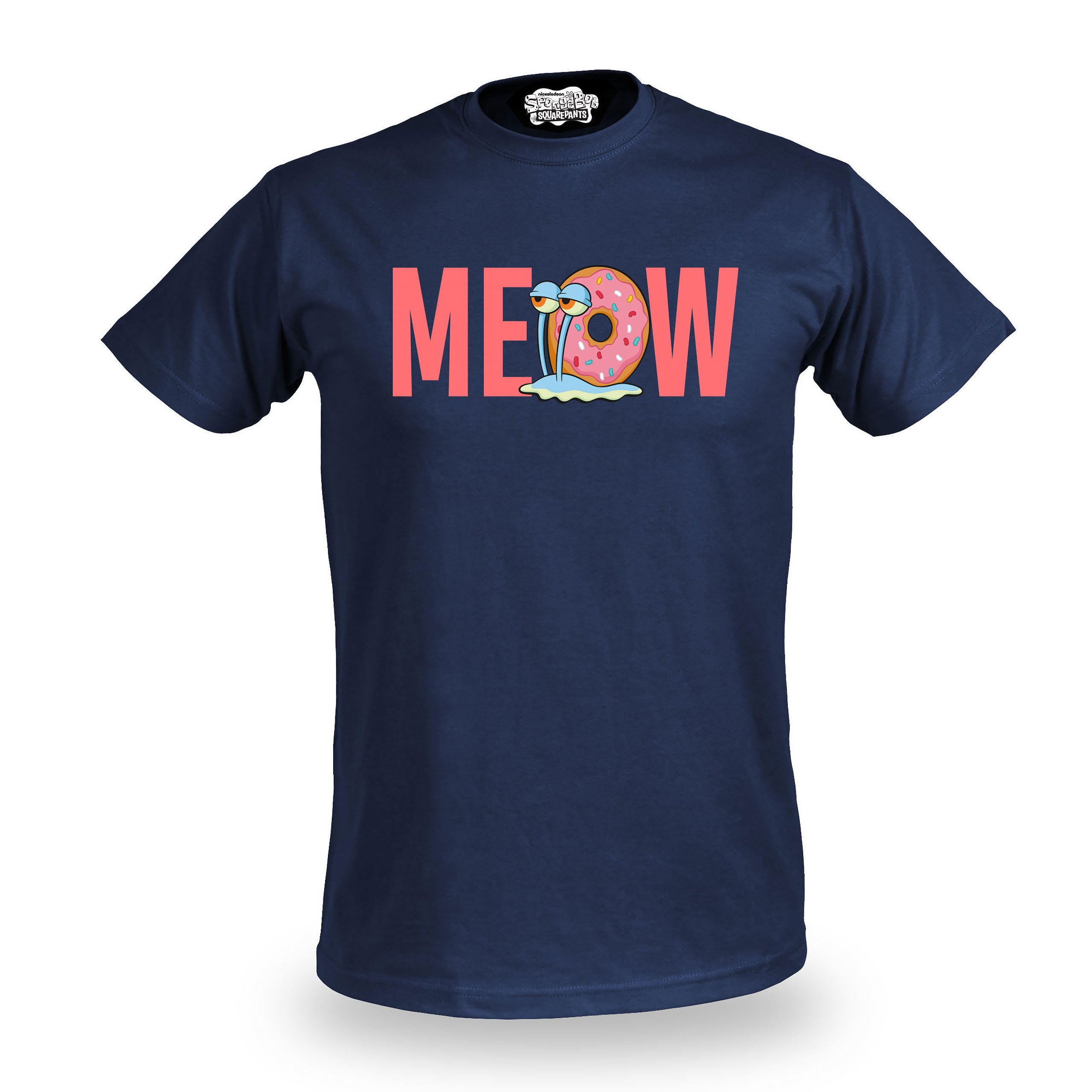Imagen del producto Bob Esponja - Camiseta Gary Meow azul
