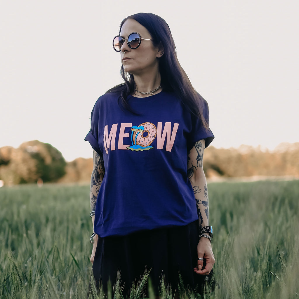 Imagen del producto Bob Esponja - Camiseta Gary Meow azul