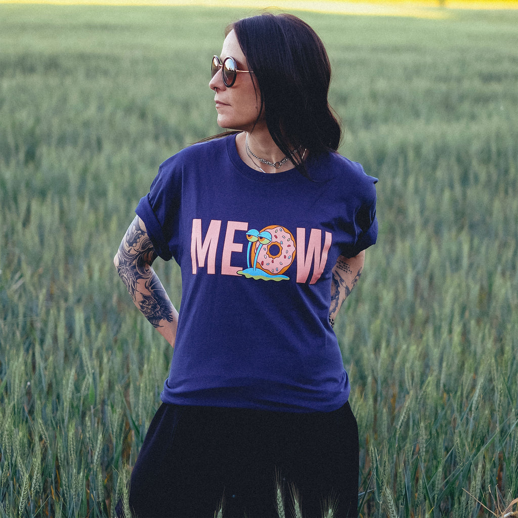 Imagen del producto Bob Esponja - Camiseta Gary Meow azul