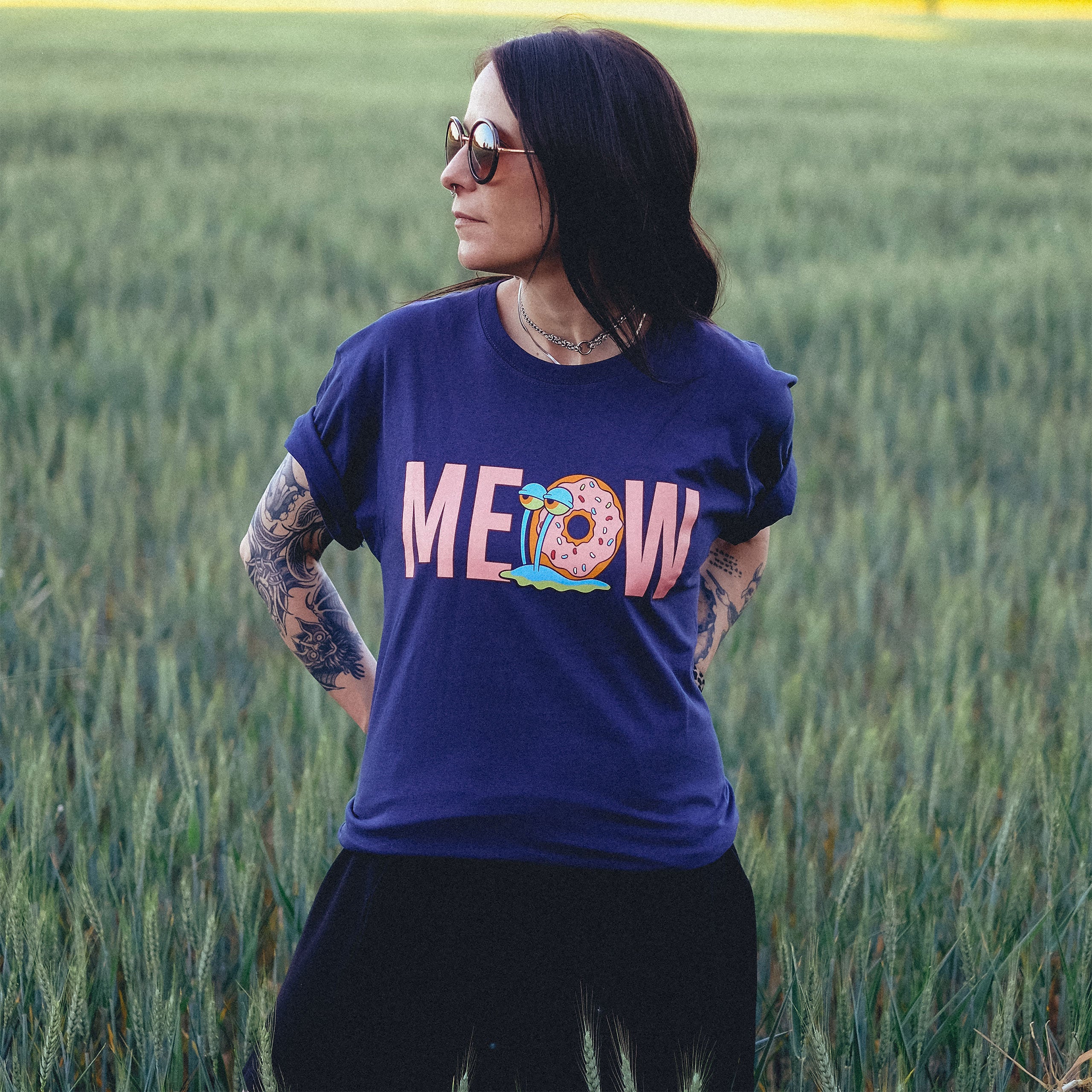 Imagen del producto Bob Esponja - Camiseta Gary Meow azul