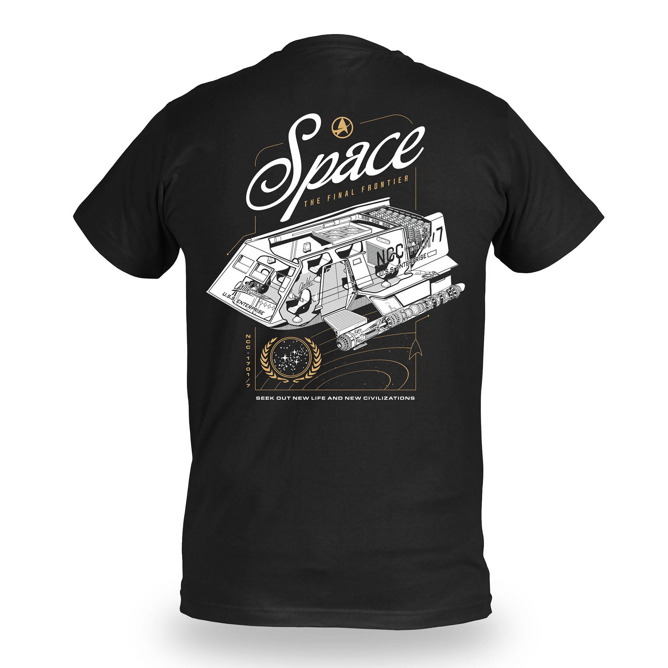 Imagen del producto Star Trek - Space The Final Frontier Camiseta