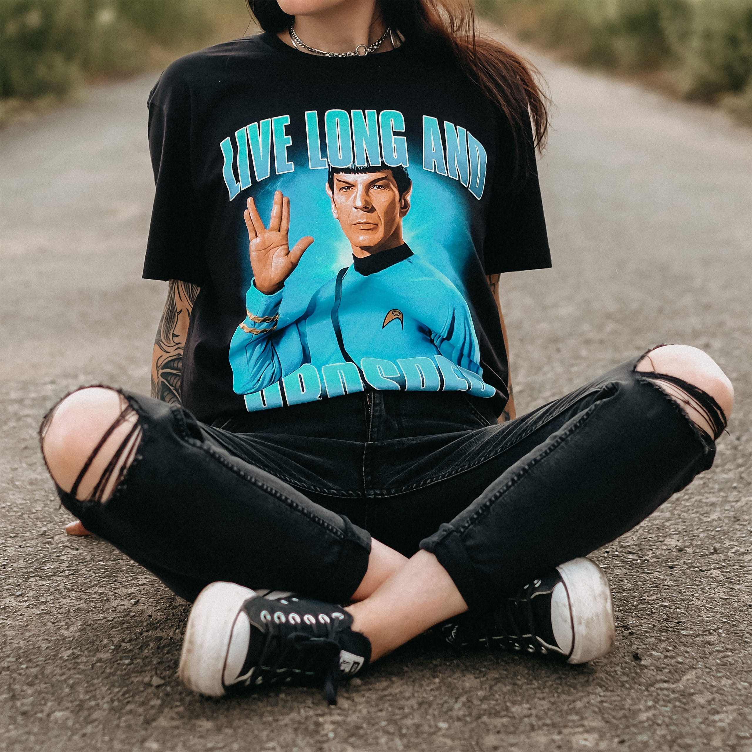 Imagen del producto Camiseta Spock Live Long And Prosper - Star Trek