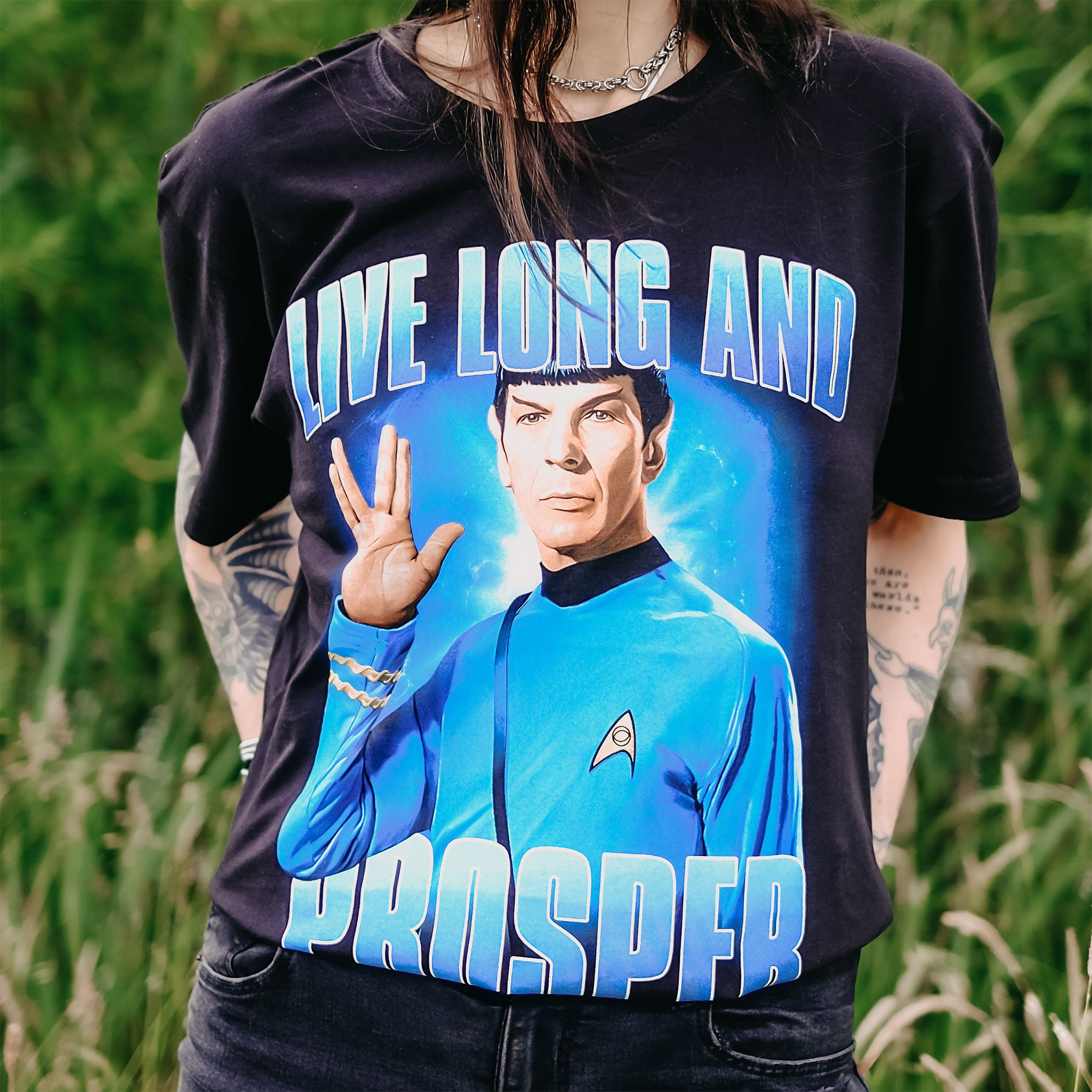 Imagen del producto Camiseta Spock Live Long And Prosper - Star Trek