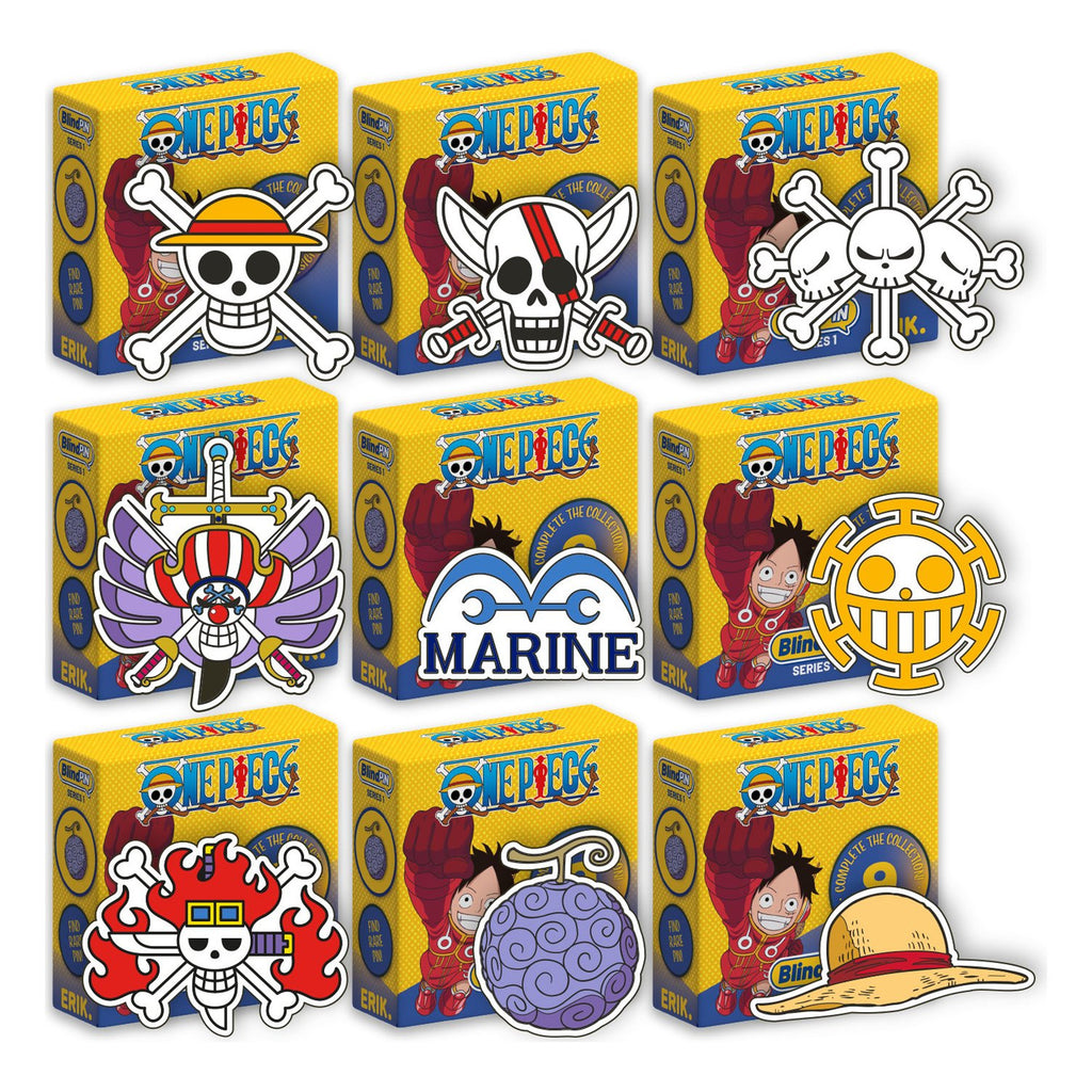 Imagen del producto One Piece - Pin sorpresa Serie 1