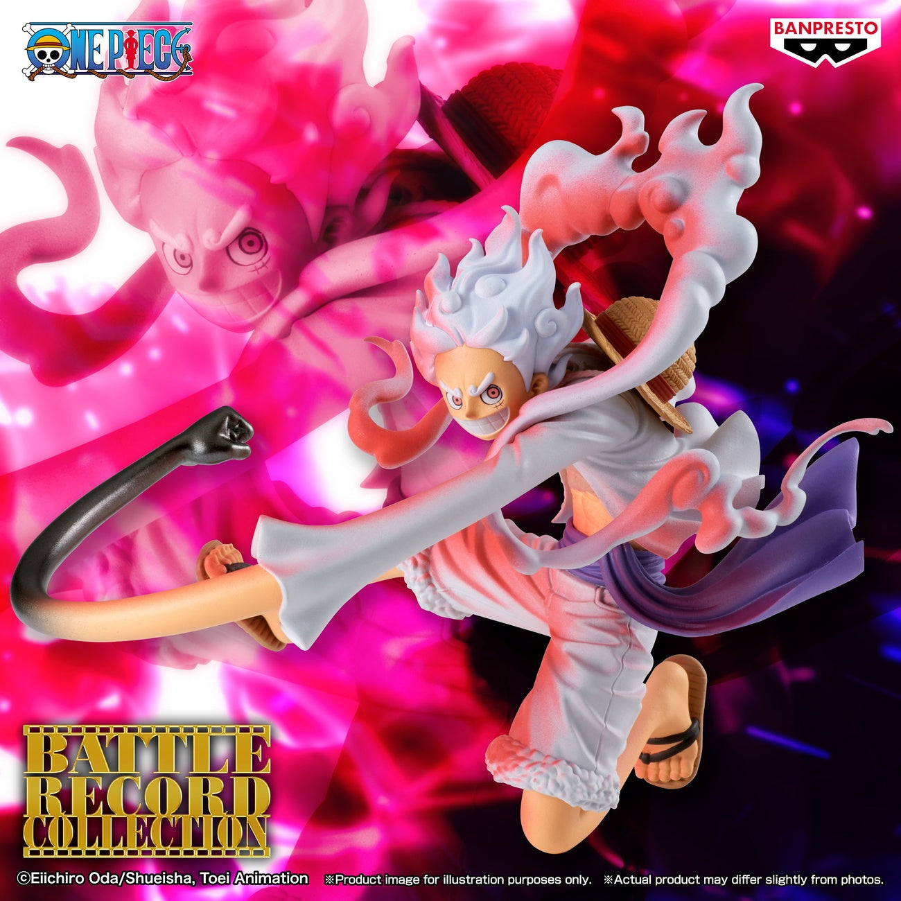 Imagen del producto One Piece - Figura Monkey D. Luffy Gear 5 Battle Record Versión Especial