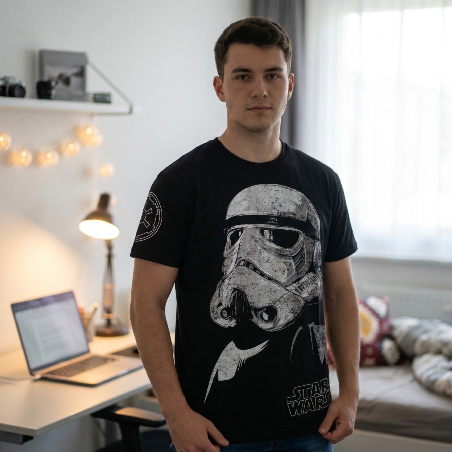 Imagen del producto Star Wars - Camiseta Trooper negra