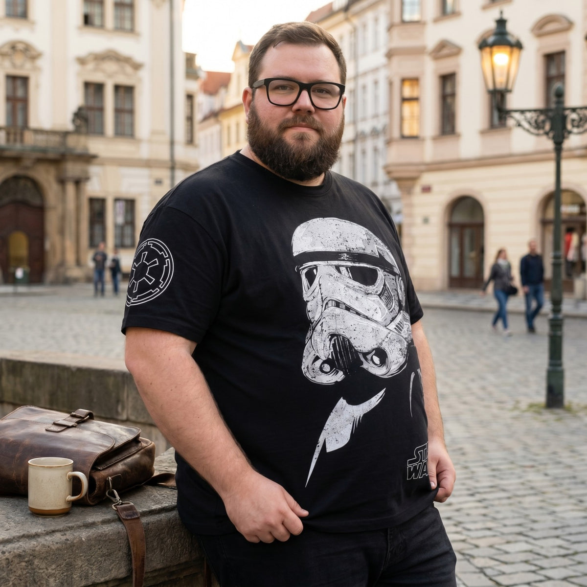 Imagen del producto Star Wars - Camiseta Trooper negra