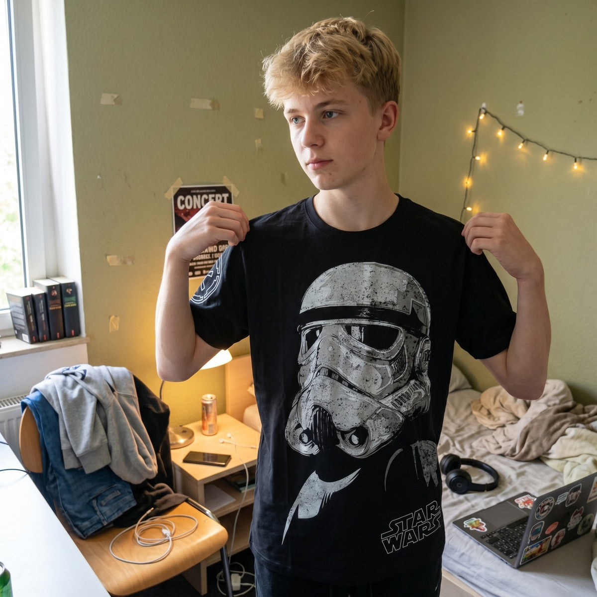 Imagen del producto Star Wars - Camiseta Trooper negra