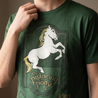 Imagen del producto El Señor de los Anillos - Camiseta verde logo El Poney Pisador